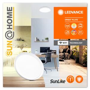 LEDVANCE Stropní smart LED osvětlení SUN@HOME, 26W, 2100lm, 430mm, kulaté, bílá