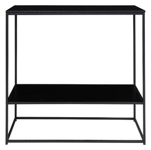 House Nordic Kovový konzolový stolek VITA černý