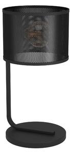 EGLO Vintage stolní lampa MANBY, 1xE27, 40W, kulatá, černá 43797