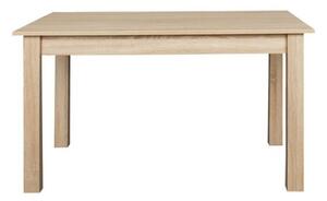 Jídelní stůl obdélníkový S31, 130×80, dub sonoma, buk