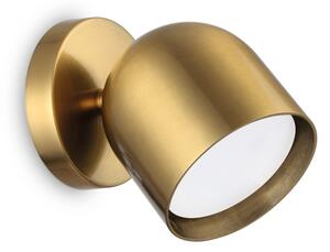 Ideal Lux - LED Nástěnné bodové svítidlo DODO 1xGX53/9W/230V mosaz