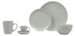 Světle šedý keramický dezertní talíř Kave Home Aratani Ø 20,5 cm