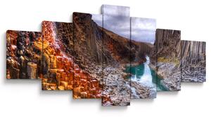 Obraz - kaňon Studlagil (210x100 cm)
