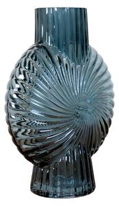 House Nordic Skleněná váza (Váza z modrého skla 7x15,5x20,5 cm)