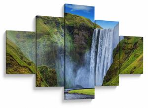 Obraz - Vodopád Seljalandsfoss (125x70 cm)