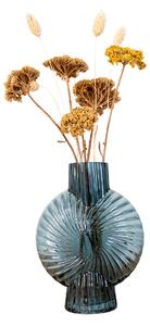 House Nordic Skleněná váza (Váza z modrého skla 7x15,5x20,5 cm)