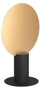 EGLO Moderní stolní LED lampa SARONA, 1x4,5W, teplá bílá, černá, zlatá 900403