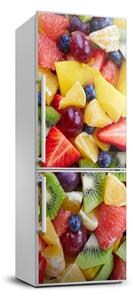 Nálepka na ledničku fototapeta Nakrájené ovoce FridgeStick-70x190-f-80585157