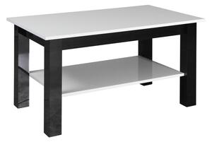 Konferenční stolek - MT25, lesklá bílá/lesklá černá