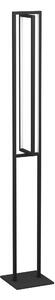 EGLO LED designová stojací lampa SIBERIA, 34W, teplá-studená bílá, černá 900469