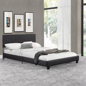 Čalouněná postel Bolonia 160 x 200 – černá
