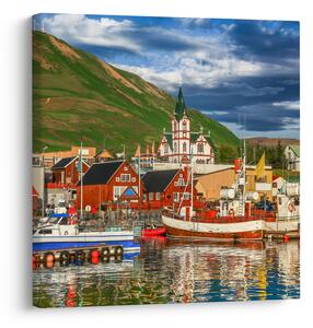 Obraz - Húsavík (30x30 cm)