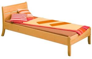 Jednolůžko - postel Linda 90×200, masiv borovice