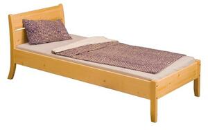 Jednolůžko - postel Linda 90×200, masiv borovice