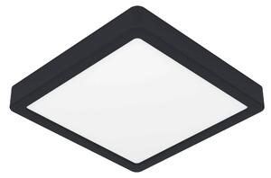 EGLO LED stropní stmívatelné osvětlení FUEVA 5, 17W, teplá bílá, 21x21cm, hranaté, černé 900587