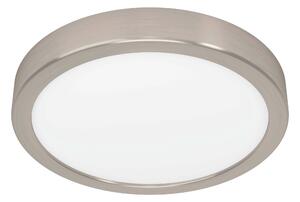 EGLO LED stropní stmívatelné osvětlení FUEVA 5, 17W, teplá bílá, 21cm, kulaté, stříbrné 900584