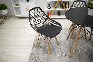 Bestent Jídelní židle skandinávský styl Black String
