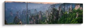 Obraz - Národní lesní park Zhangjiajie (170x50 cm)