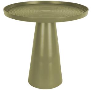 Time for home Zelený kovový odkládací stolek Pierro S Ø 40 cm