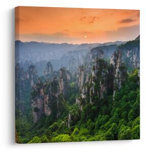Obraz - Národní lesní park Zhangjiajie (30x30 cm)