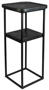 Černý kovový odkládací stolek DUTCHBONE WINSTON 35 cm