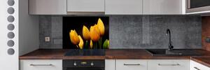 Panel do kuchyně Žluté tulipány pl-pksh-100x70-f-64836622
