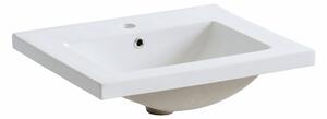 COMAD Koupelnová sestava - BALI grey, 60 cm, sestava č. 1, grafit/lesklý grafit/dub votan