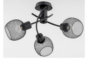 A.F.L. Stropní designové osvětlení TATYANA, 3xE27, 60W, černé 25793