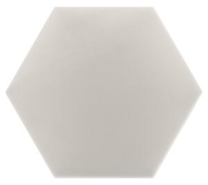 Čalouněný nástěnný panel s EKO KŮŽÍ HEXAGON 30x26 cm krémová MyBestHome