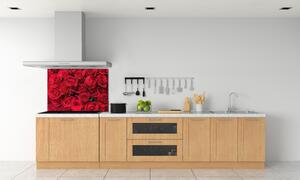 Panel do kuchyně Červené růže pl-pksh-100x70-f-67561194