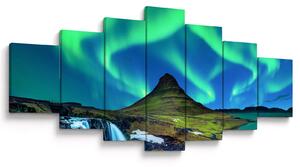 Obraz - Kirkjufell, Island (210x100 cm)