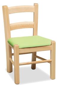 Malá židlička buková APOLENKA Z519, výběr látek