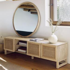 Dřevěný TV stolek Kave Home Rexit 180 x 41 cm