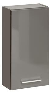 Koupelnová sestava - TWIST grey, 60 cm, sestava č. 1, grafit/lesklý grafit