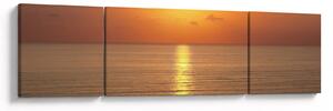 Obraz - Západ slunce nad oceánem (170x50 cm)