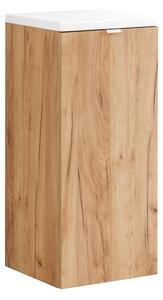 Koupelnová sestava - CAPRI oak, 80 cm, sestava č. 3, zlatý dub
