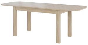 Jídelní stůl rozkládací - REA, 140/175/210x80, dub sonoma