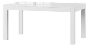 SZYNAKA Trendline Jídelní stůl rozkládací - VENUS, 160/206/253/300x90, lesklá bílá
