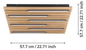 Eglo 390427 - LED Stmívatelné stropní svítidlo MARREIRA 6xLED/8,5W/230V 3000K