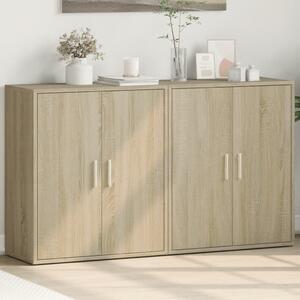 Příborníky 2 ks dub sonoma 60 x 31 x 70 cm kompozitní dřevo 3276541