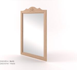 Stylové zrcadlo v dubovém rámu CASTELLO D51