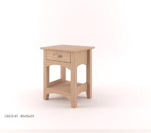 Stylový dubový noční stolek CASTELLO D41