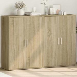 Příborníky 2 ks dub sonoma 60 x 31 x 84 cm kompozitní dřevo 3276569