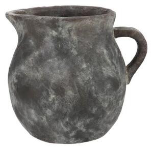 Šedý rustikální džbán Gamla - 27*23*24 cm