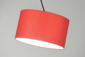 Závěsné designové svítidlo Snap Light Red (LMD)
