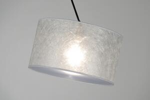 Závěsné designové svítidlo Snap Light Silver Look (LMD)