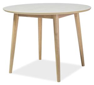 SIGNAL Jídelní stůl - NELSON, 90x90, medový dub