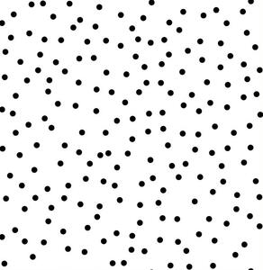 Vliesová tapeta černé puntíky 108562, Confetti Black White, Kids@Home 6, Graham & Brown