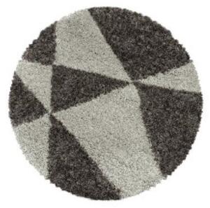 Kusový koberec Tango kruh 3101 taupe - 200 x 200 cm