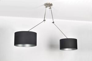 Závěsné designové svítidlo Snap Duo Black (LMD)